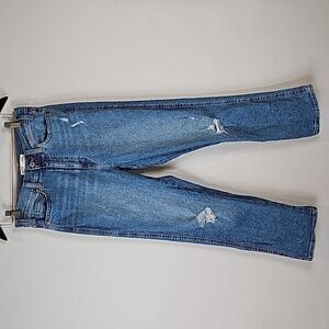 Levi Strauss Signature Heritage High Rise Straight Leg Denim Jeans Size …